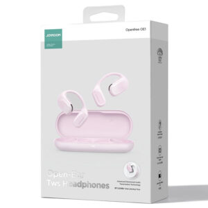 Joyroom (JR-OE1) - Casti Wireless, Open Ear, BT 5.3, 120h StandBy, 600mAh | PINK