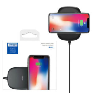 Joyroom (JR-A12) - Incarcator Wireless, 5W, Qi Charging, Universal, Black