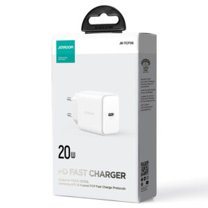 Joyroom (JR-TCF06) - Incarcator Retea, 20W, 1xUSB-C, PD, White