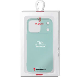 Husa X-Level » iPhone 17 Pro Max, Thin Series, SoftTouch, TURQUOISE