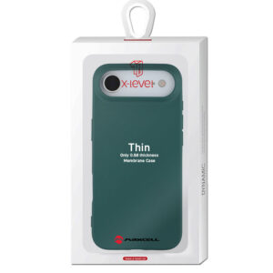 Husa X-Level » iPhone 17 Air, Thin Series, SoftTouch, Deep GREEN