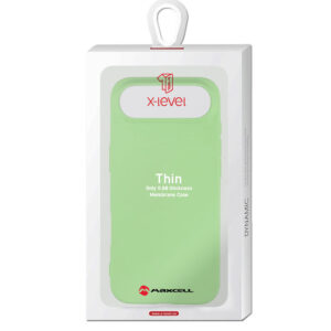 Husa X-Level » iPhone 17 Air, Thin Series, SoftTouch, Mint GREEN