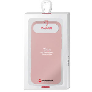 Husa X-Level » iPhone 17 Air, Thin Series, SoftTouch, PINK