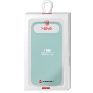 Husa X-Level » iPhone 17 Air, Thin Series, SoftTouch, TURQUOISE